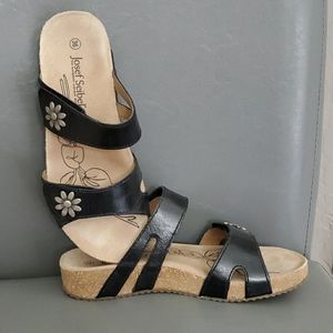 Josef Seibel slip on sandals